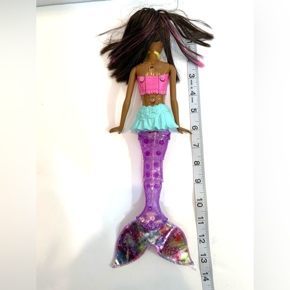 2018 Barbie Dreamtopia Sparkle Lights Mermaid Doll 13” WORKS - Picture 2 of 6